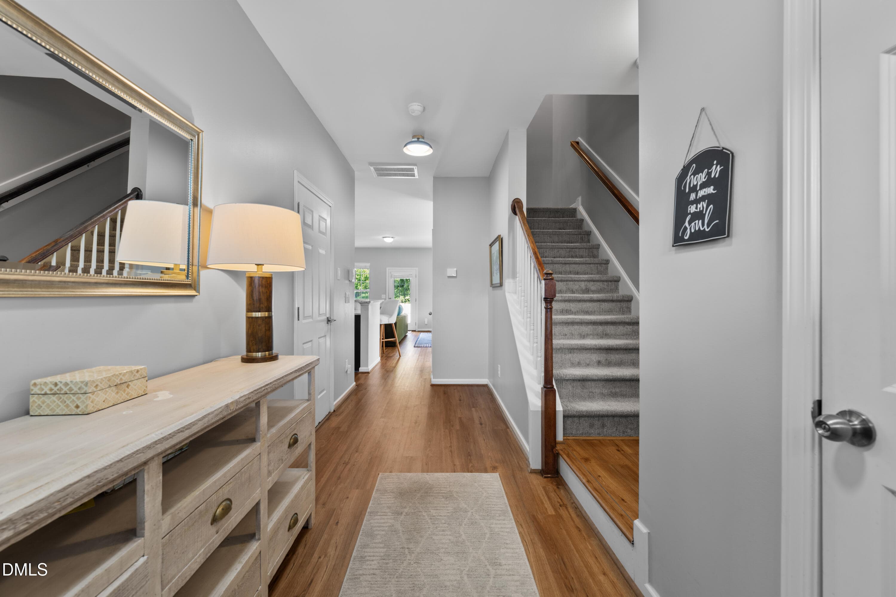 Foyer with Stairway - 1027 Renewal Place, Raleigh, NC 27603