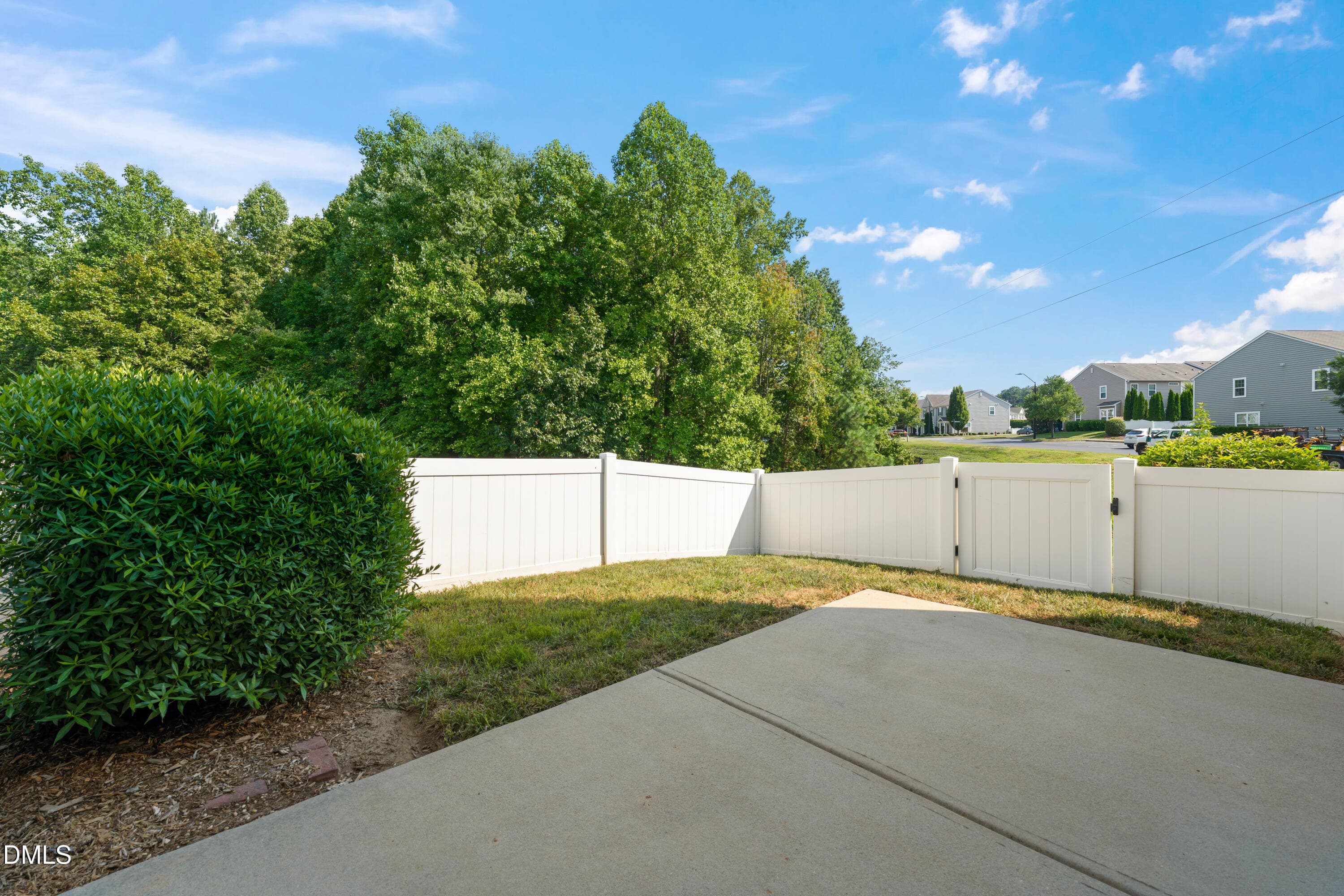 Fenced in Patio - 1027 Renewal Place, Raleigh, NC 27603