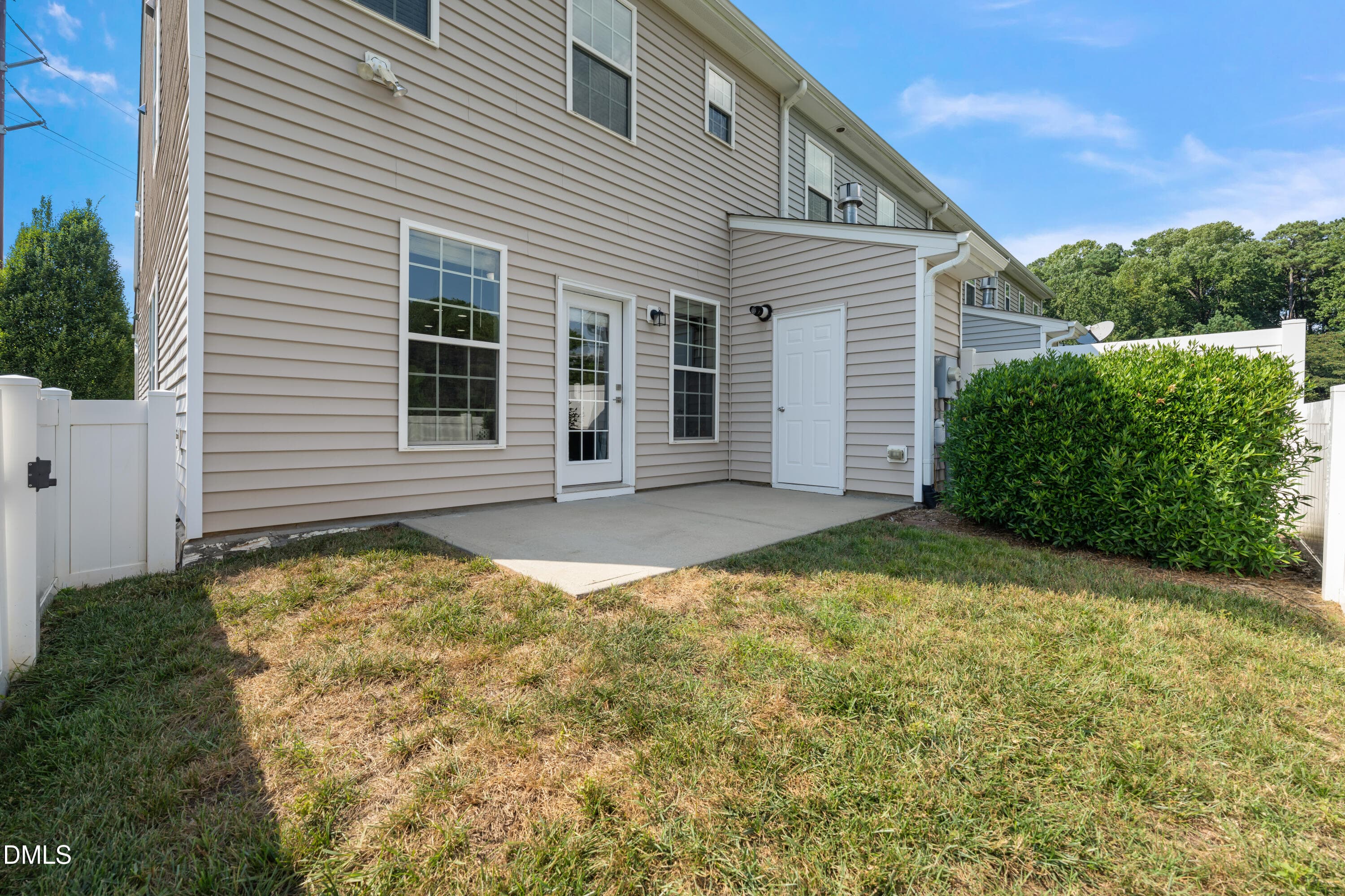 Patio with Storage Area - 1027 Renewal Place, Raleigh, NC 27603