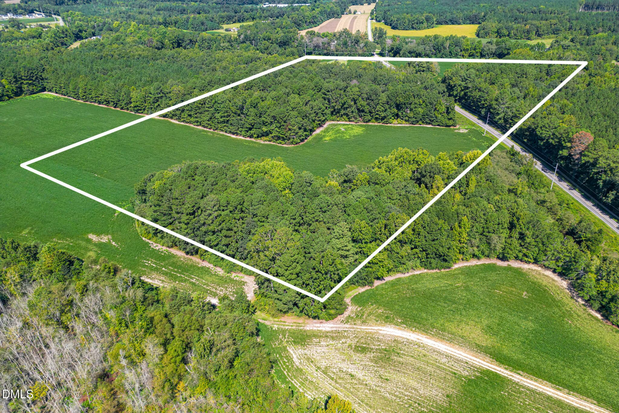 2050 Clark Road Lot Lines_2 - 2050 Clark Road, Lillington, NC 27546