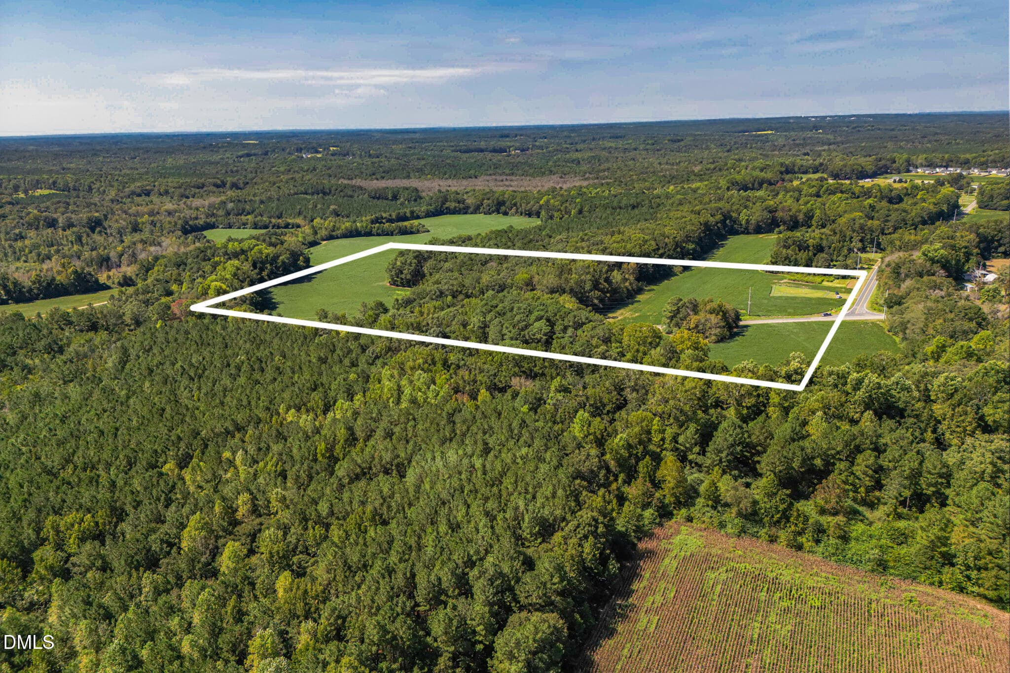 2050 Clark Road Lot Lines_4 - 2050 Clark Road, Lillington, NC 27546