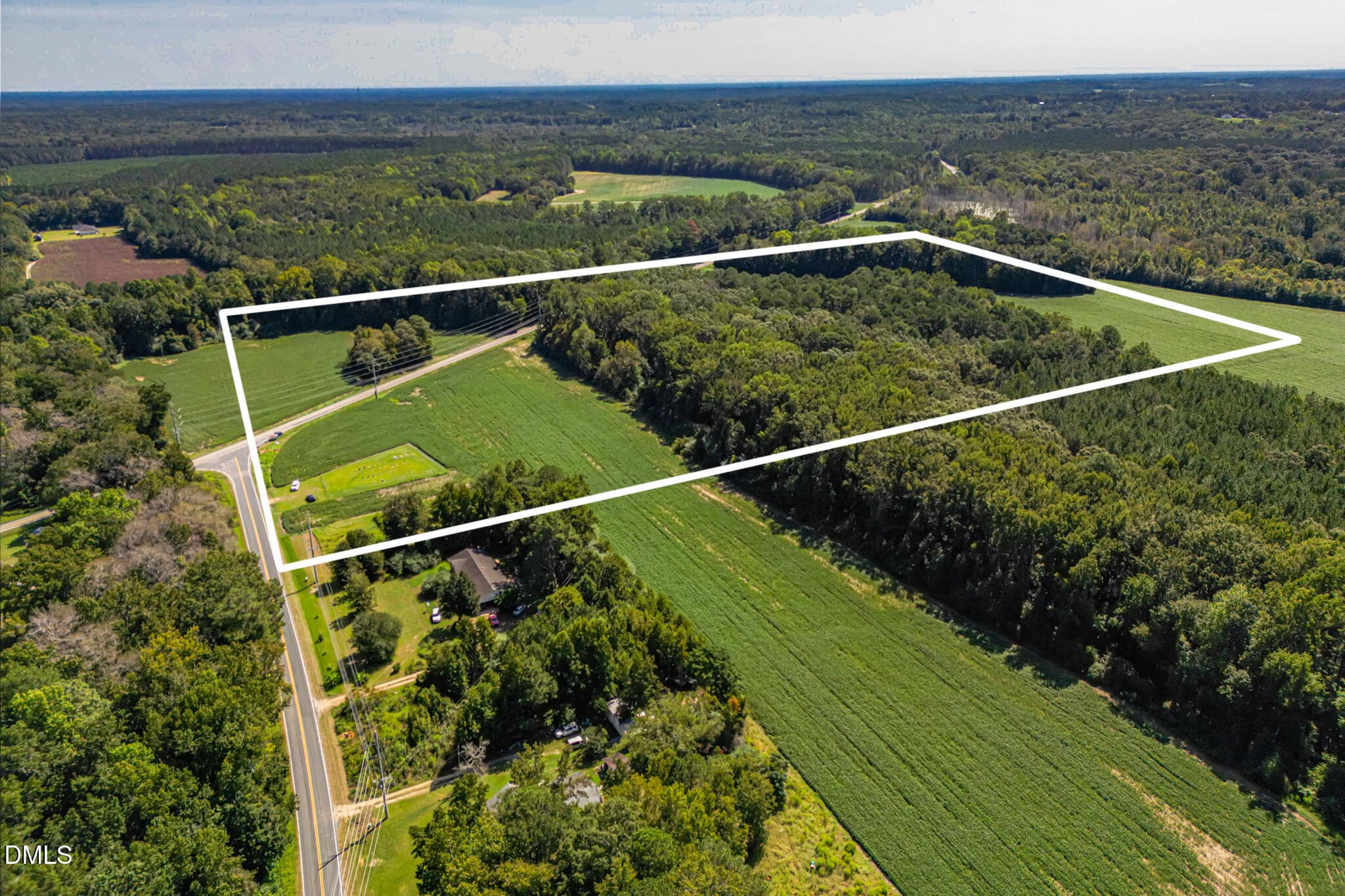 2050 Clark Road Lot Lines_7 - 2050 Clark Road, Lillington, NC 27546