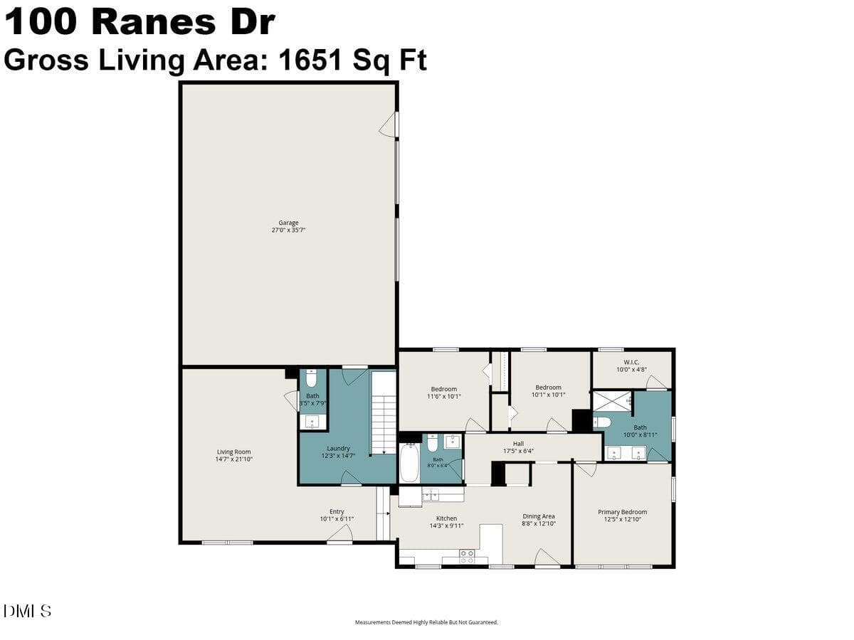 2nd_floor_100_ranes_drive_henderson_with - 100 Ranes Drive, Henderson, NC 27536