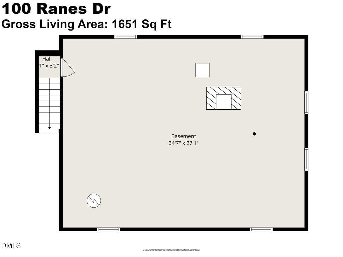 1st_floor_100_ranes_drive_henderson_with - 100 Ranes Drive, Henderson, NC 27536