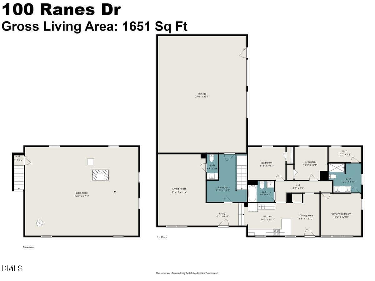 all_floors_100_ranes_drive_henderson_wit - 100 Ranes Drive, Henderson, NC 27536