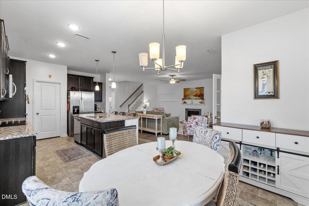 Dining Room - 74 Tympani Lane, Garner, NC 27529