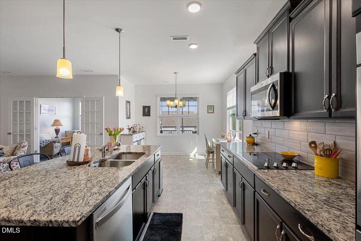 Kitchen - 74 Tympani Lane, Garner, NC 27529