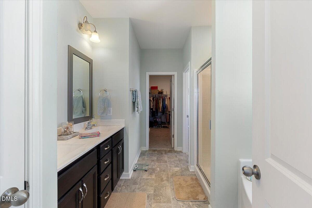Primary Bath - 74 Tympani Lane, Garner, NC 27529