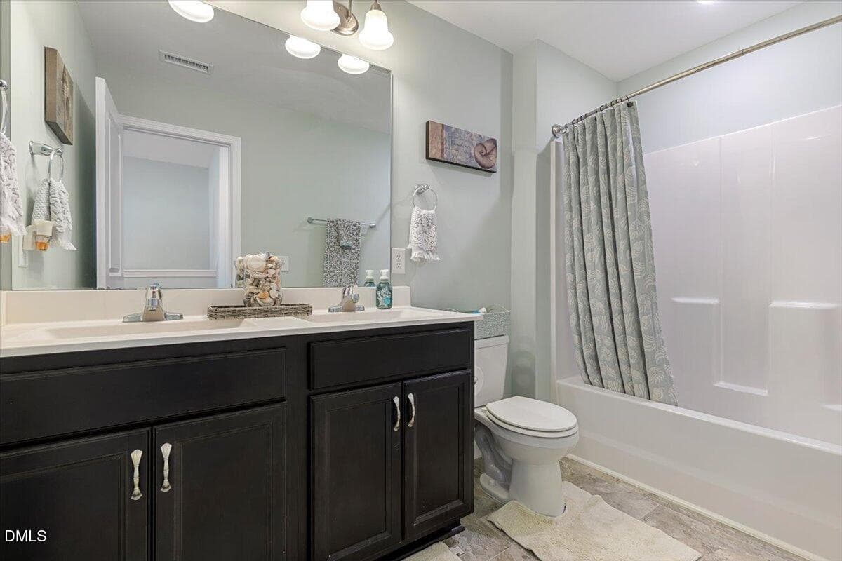 2nd Floor Full Bath - 74 Tympani Lane, Garner, NC 27529