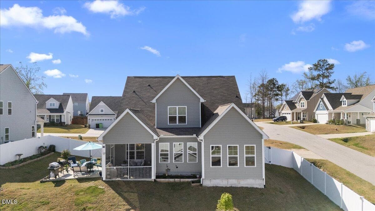 Back of Home - 74 Tympani Lane, Garner, NC 27529