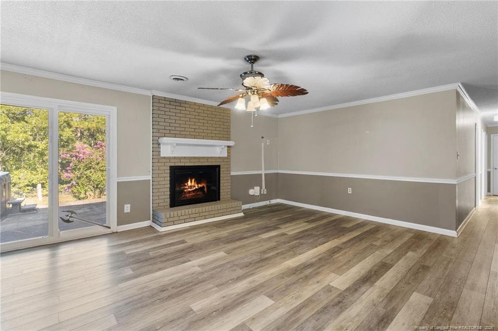 Informal Family Room w/Fireplace - 5181 Fame Lane, Fayetteville, NC 28306