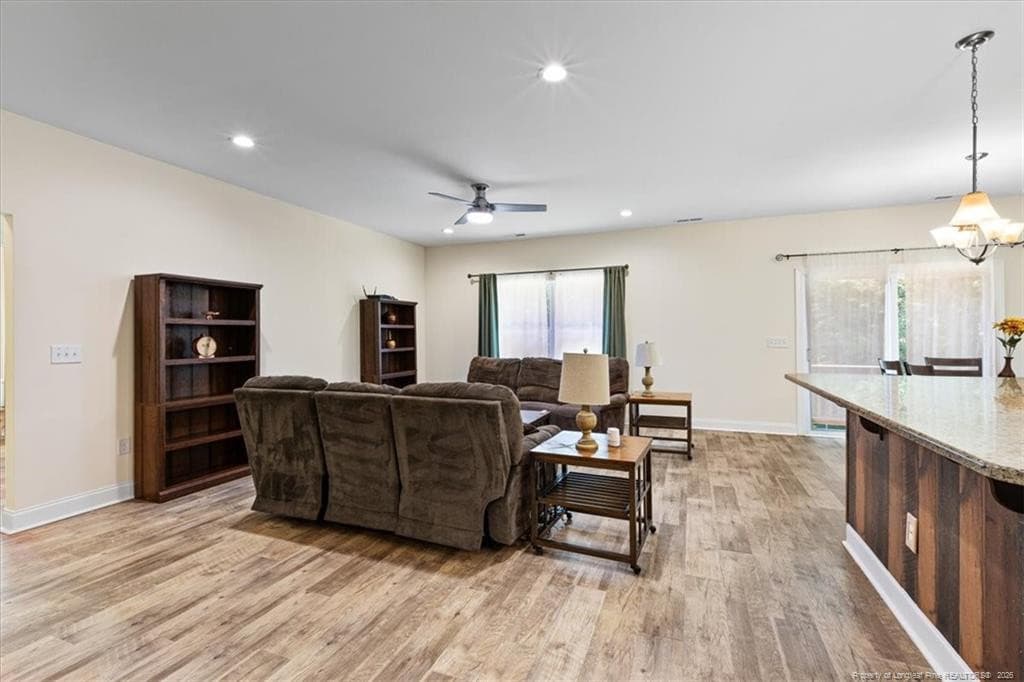 open concept - 150 Horseshoe Hill Lane, Carthage, NC 28327