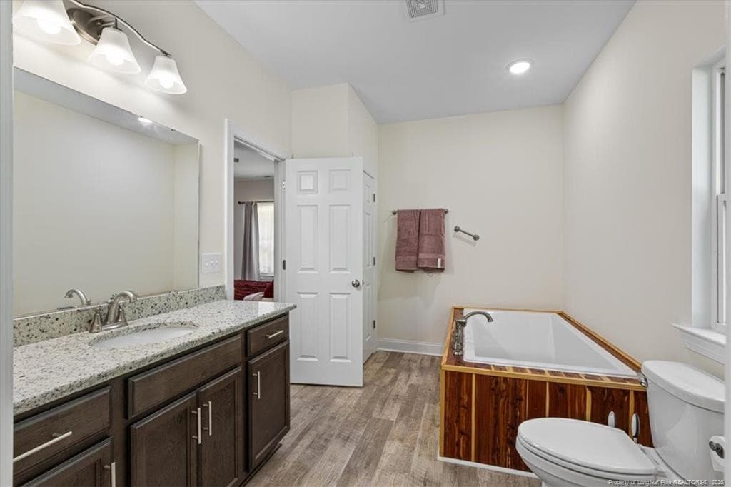 primary bath - 150 Horseshoe Hill Lane, Carthage, NC 28327
