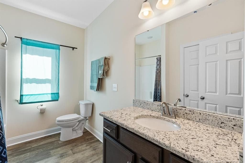 guest bath - 150 Horseshoe Hill Lane, Carthage, NC 28327