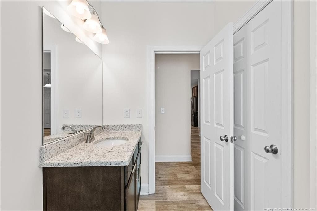 guest bath - 150 Horseshoe Hill Lane, Carthage, NC 28327