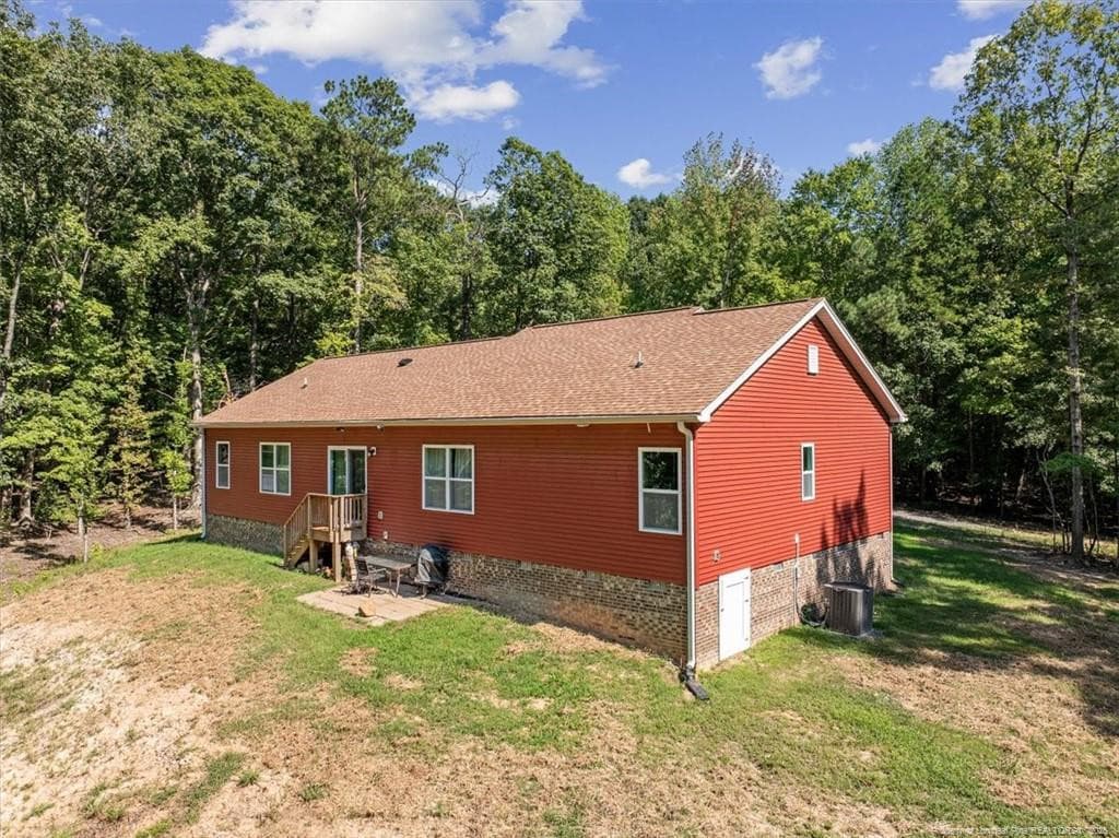 back yard - 150 Horseshoe Hill Lane, Carthage, NC 28327