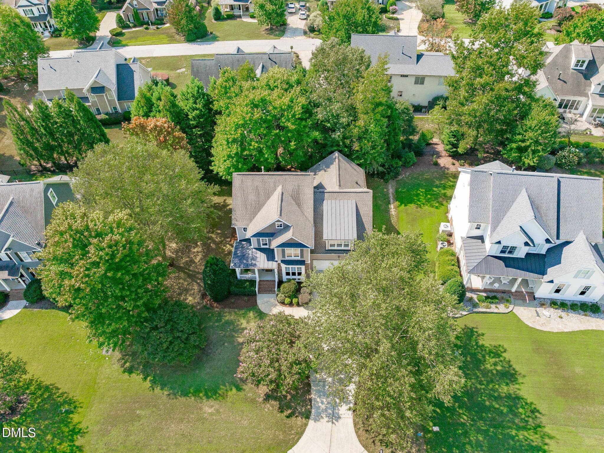 Aerial (2 of 8) - 5129 Dove Forest Lane, Apex, NC 27539