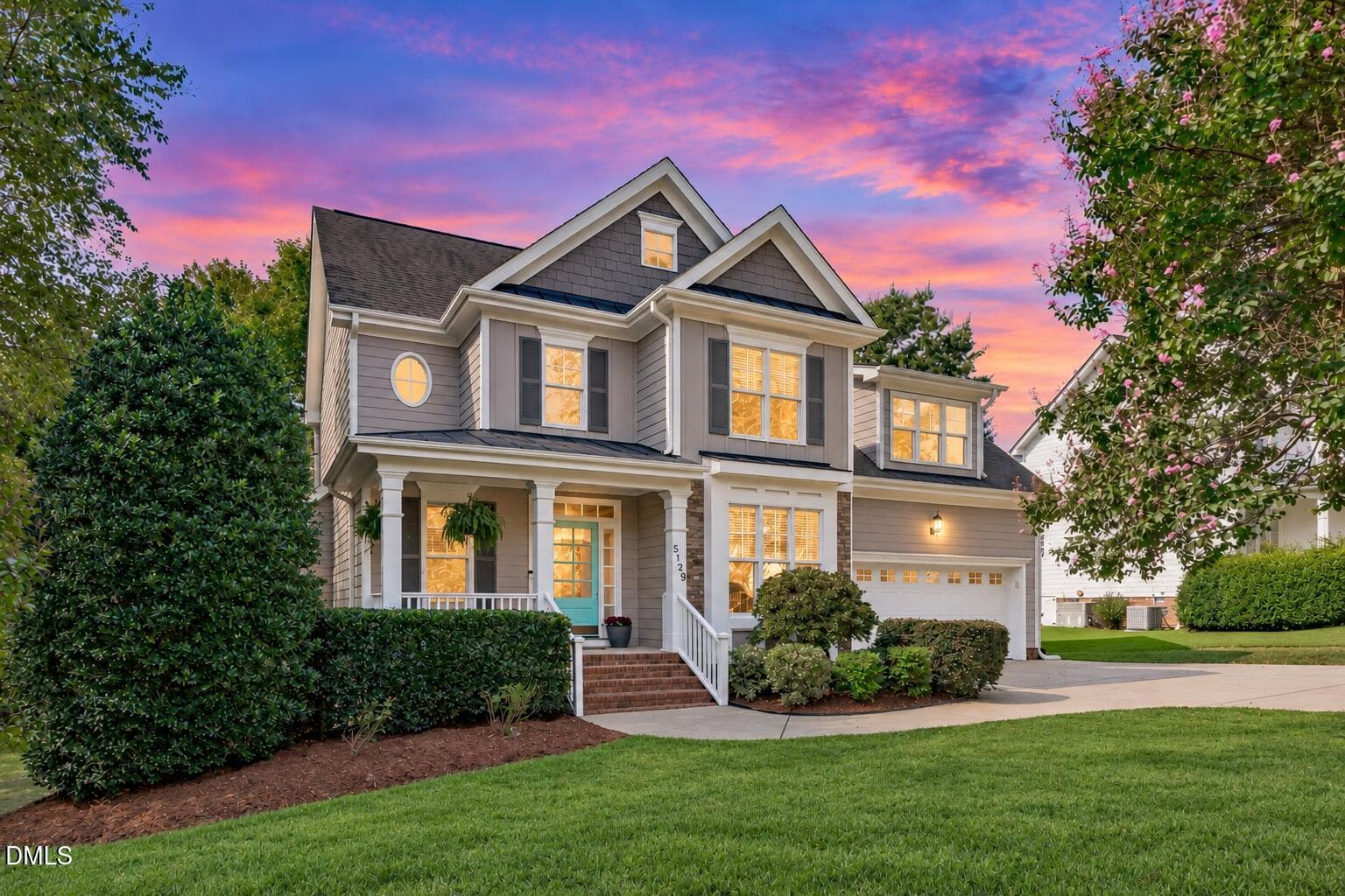 5129-dove-forest Twilight - 5129 Dove Forest Lane, Apex, NC 27539