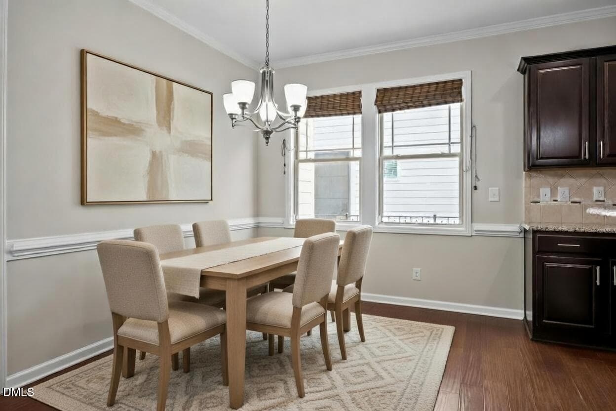 Dining Area - 2608 Historic Circle, Morrisville, NC 27560, Morrisville
