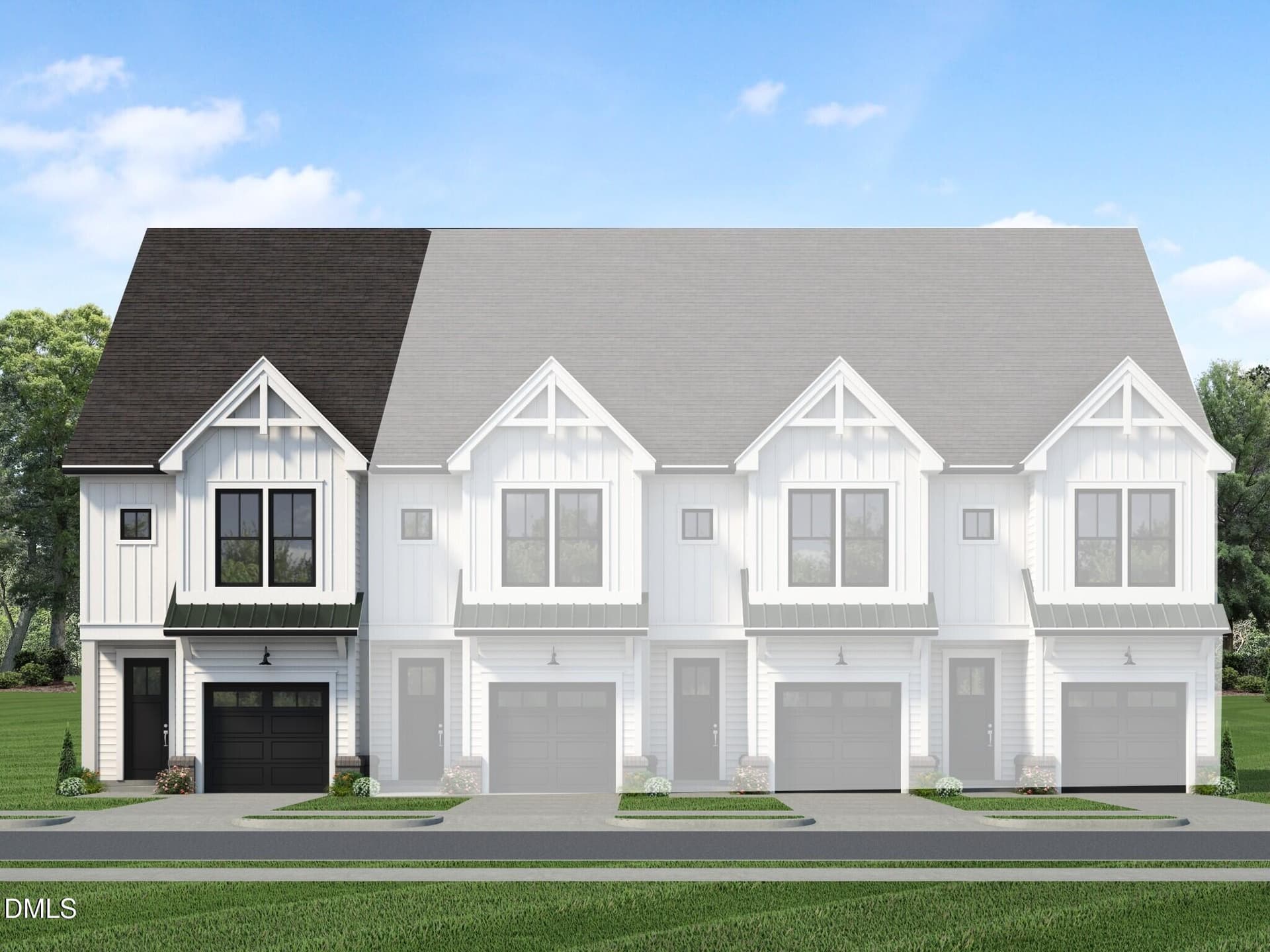 Front Elevation (Rendering) - 967 Steel Mill Lane, Apex, NC 27523