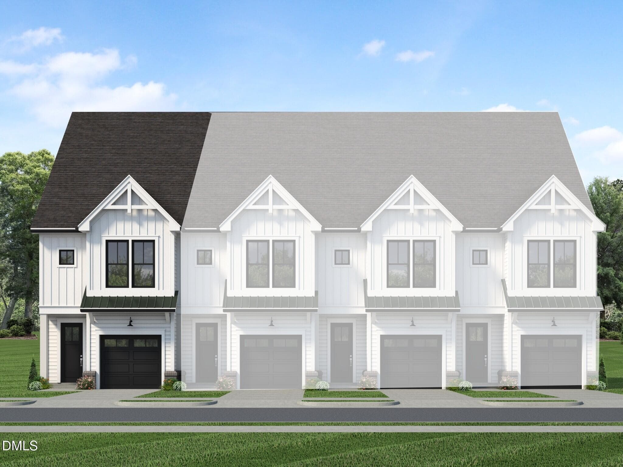 Front Elevation (Rendering) - 967 Steel Mill Lane, Apex, NC 27523