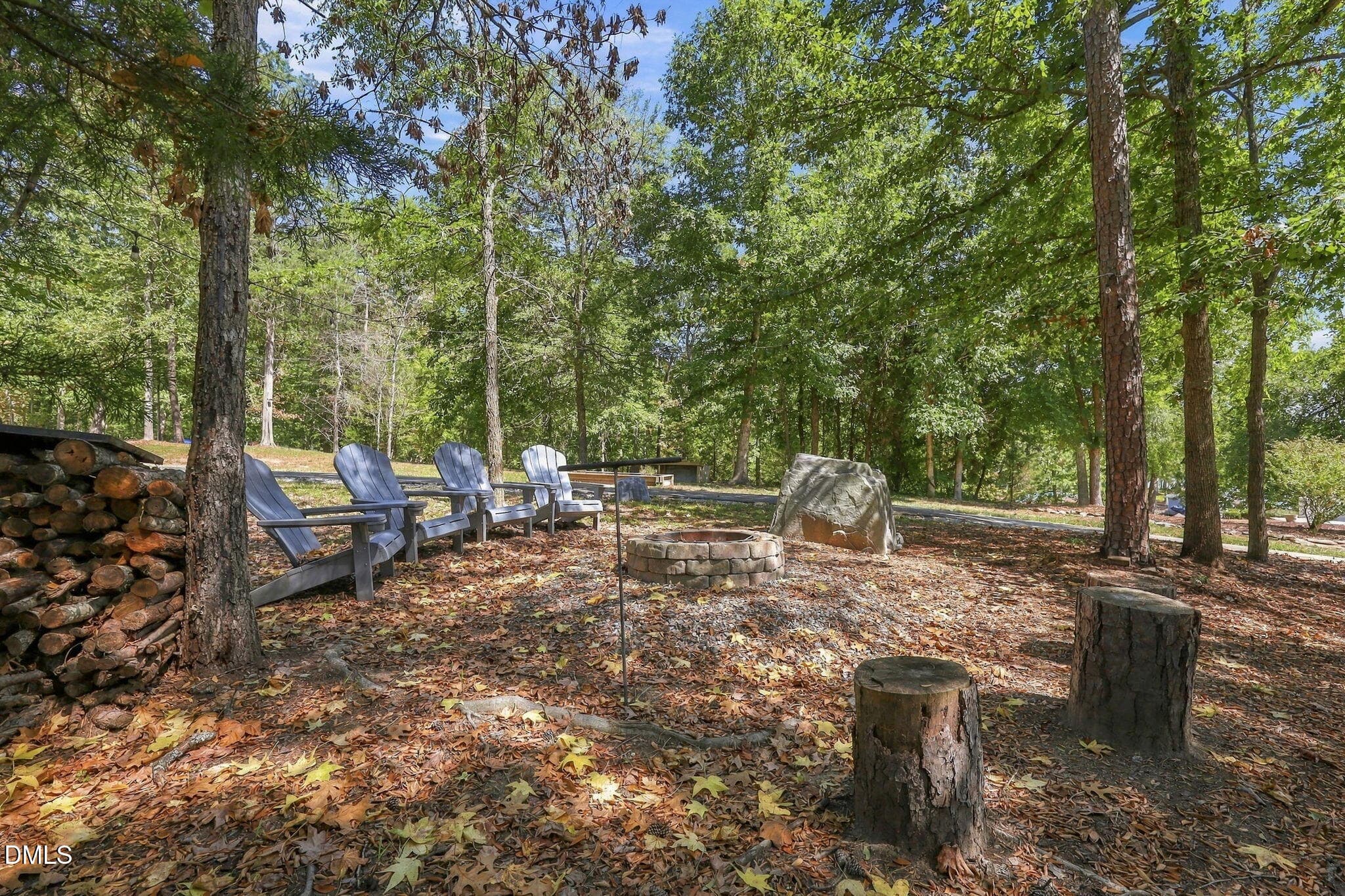 FIREPIT - 160 Crystal Bay Road, Semora, NC 27343, Semora