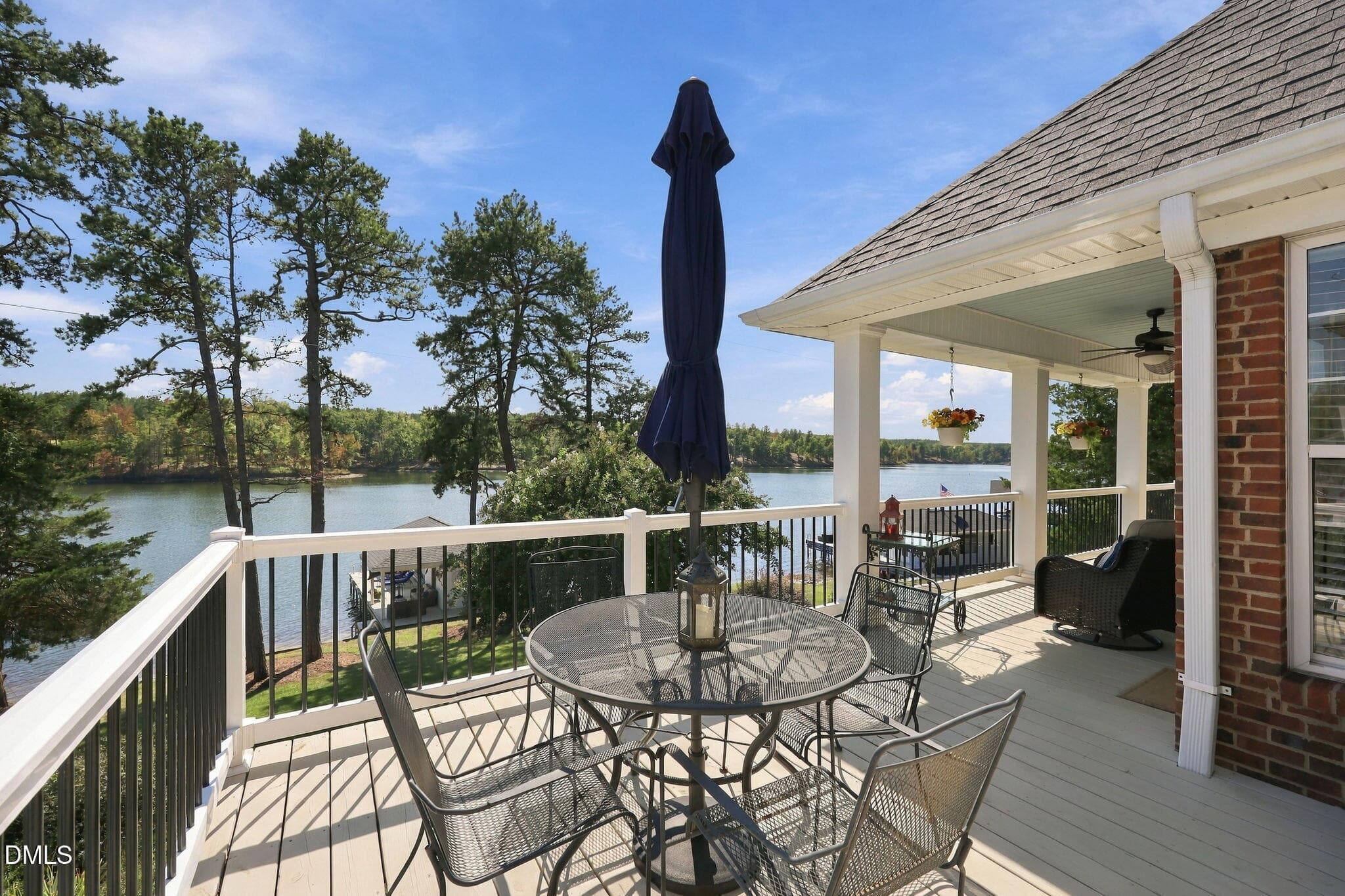 DECK VIEW - 160 Crystal Bay Road, Semora, NC 27343, Semora