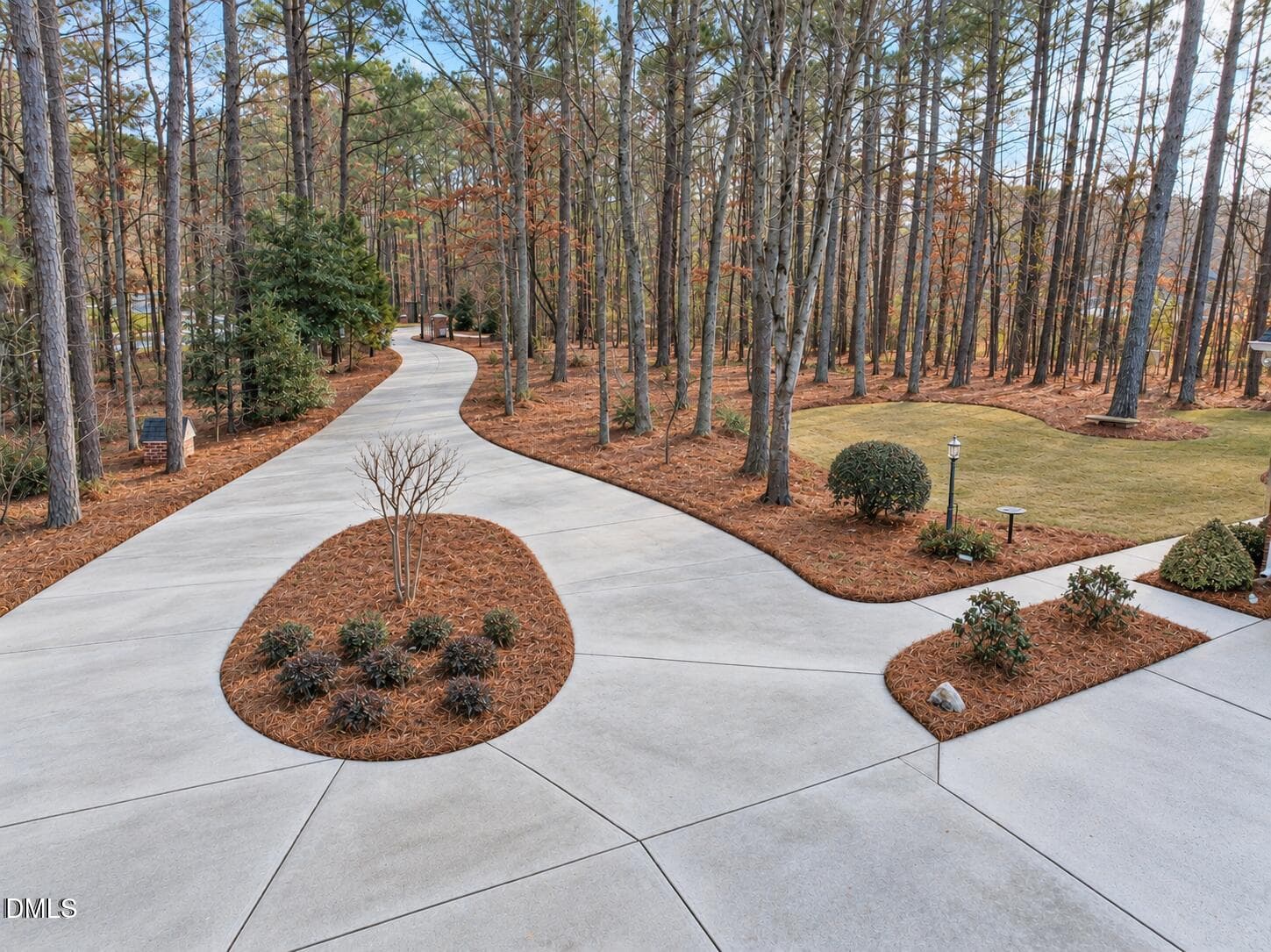 Pleanty of room to turn around - 2769 Weaver Hill Drive, Apex, NC 27502