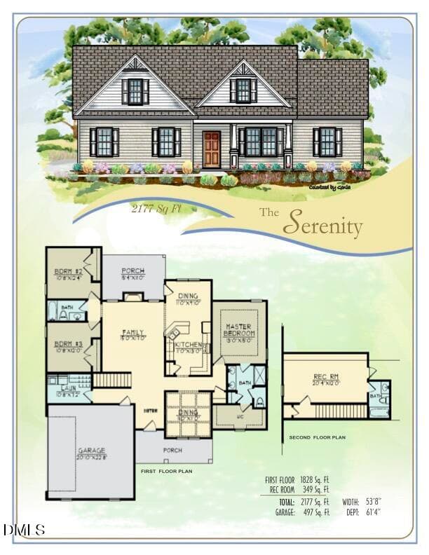 Serentity 2 Plan - 393 Daw Pate Road, Goldsboro, NC 27534