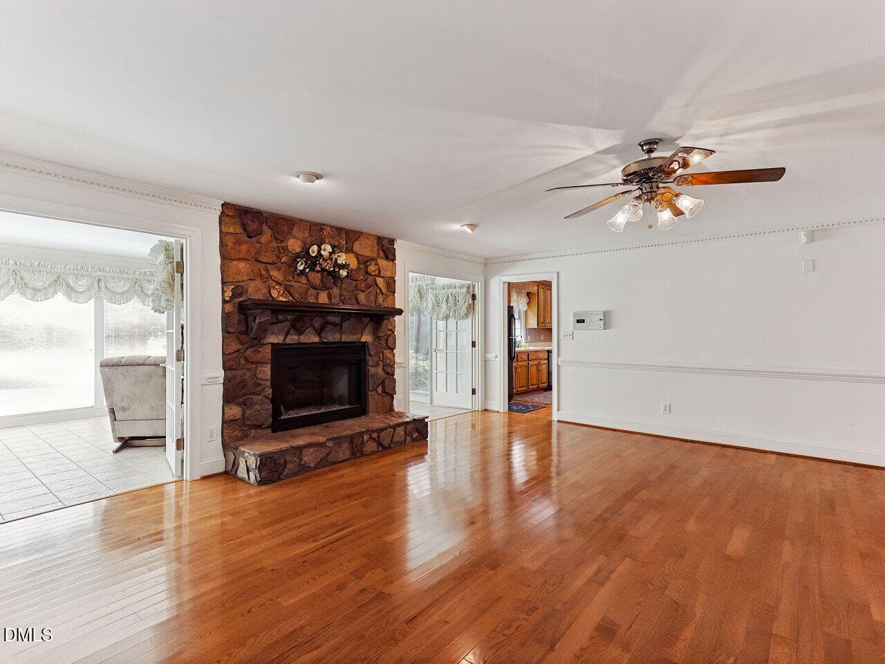 018-1280x960-family-room-with-fireplace - 1607 Cash Road, Creedmoor, NC 27522