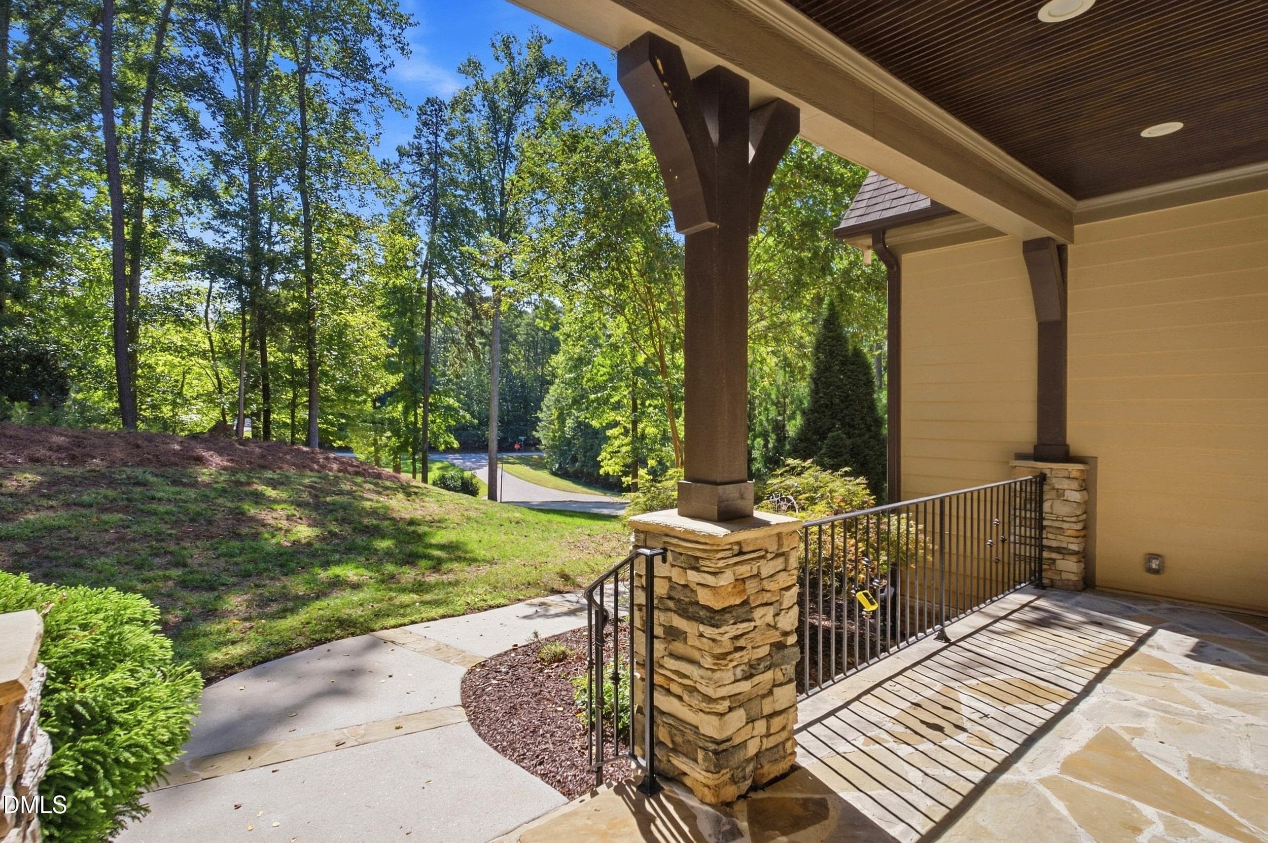 Private Front Porch - 1708 Everett Ridge Court, Wake Forest, NC 27587
