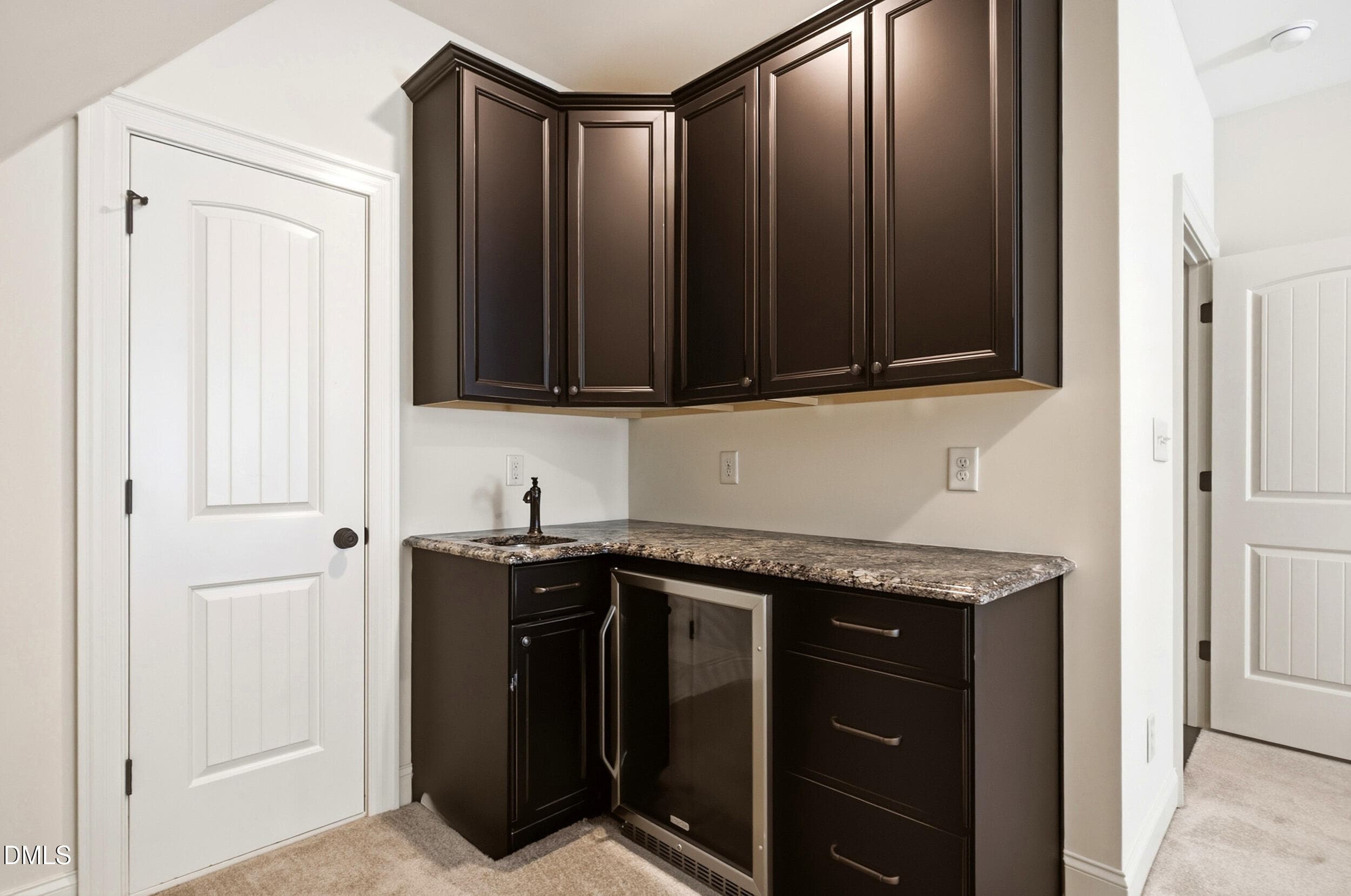 Wetbar in Rec Room - 1708 Everett Ridge Court, Wake Forest, NC 27587