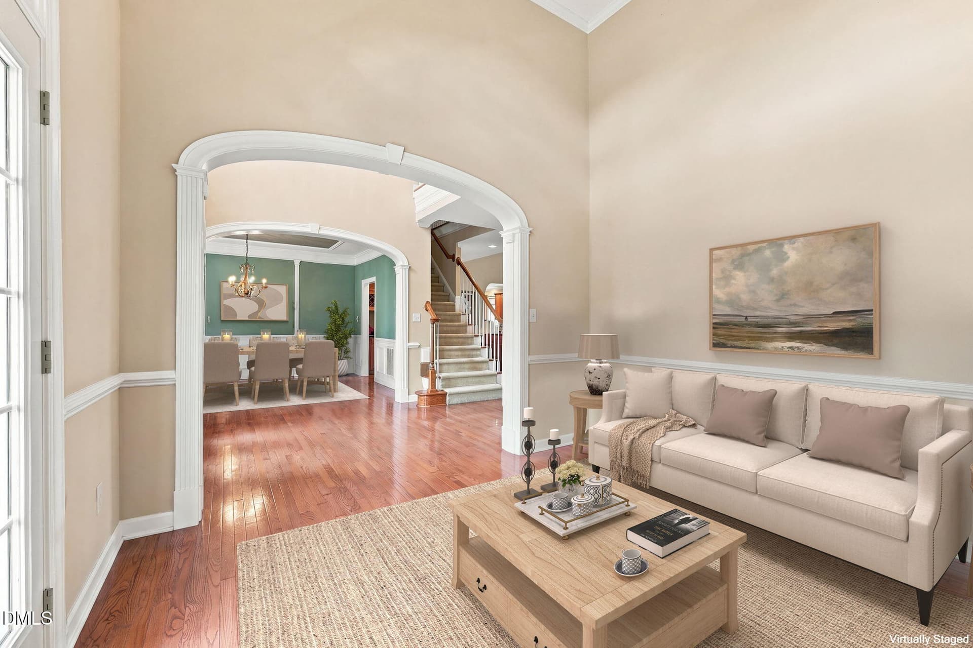 61-web-or-mls-Living Room_1 - 9301 Bramden Court, Wake Forest, NC 27587