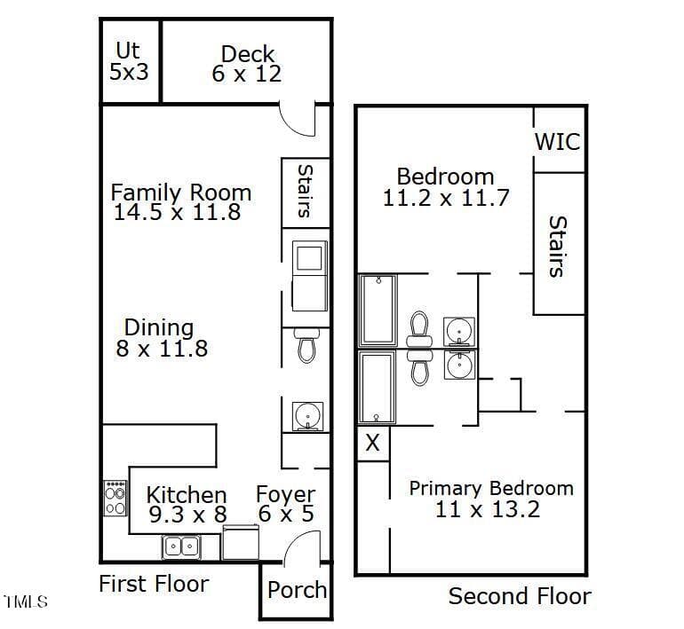 sketch for MLS photos - 369 E Williams Street, Angier, NC 27501, Angier