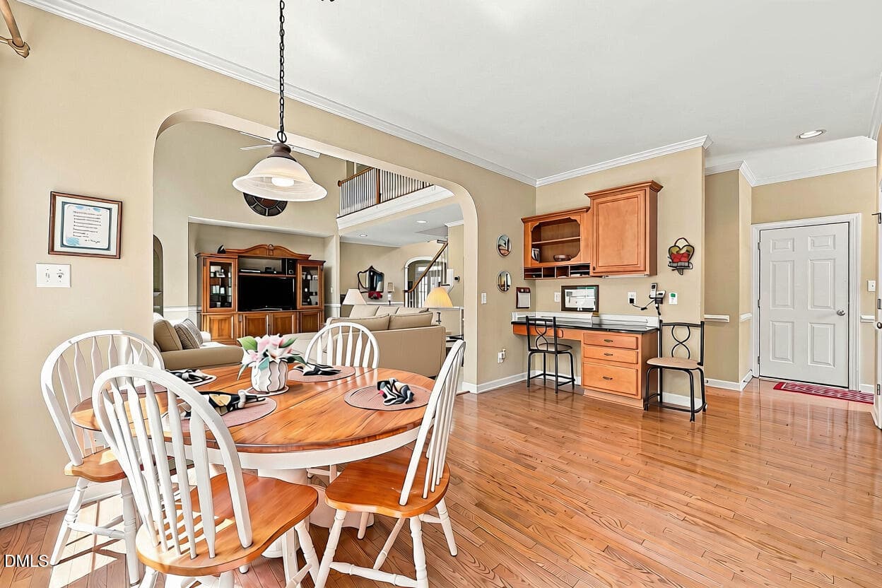 Breakfast Area - 9301 Bramden Court, Wake Forest, NC 27587