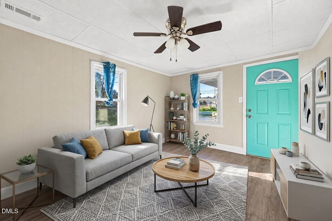 Virtually staged - 306 W Main Street, Pine Level, NC 27568