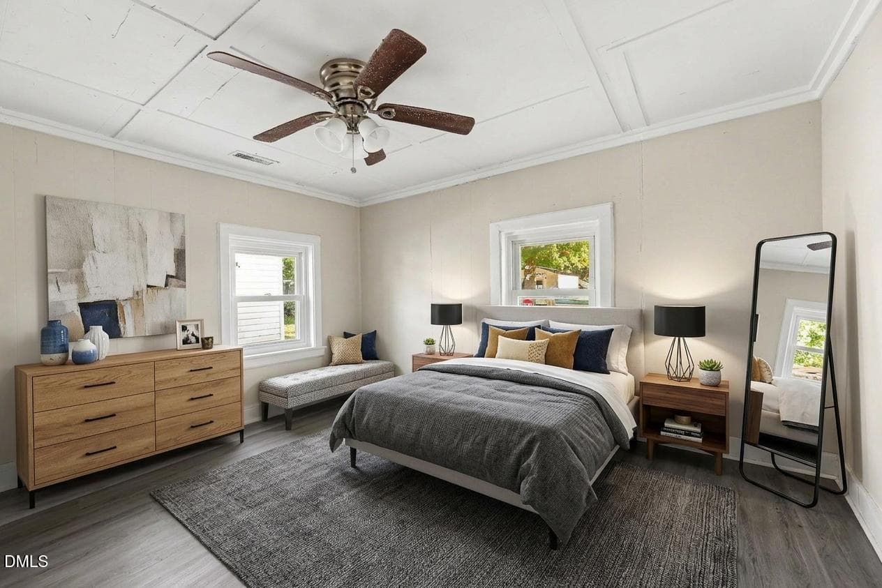 Virtually staged - 306 W Main Street, Pine Level, NC 27568