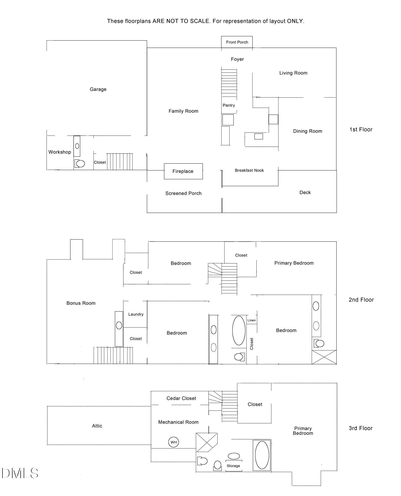10313 Whitestone Floorplans - 10313 Whitestone Road, Raleigh, NC 27615