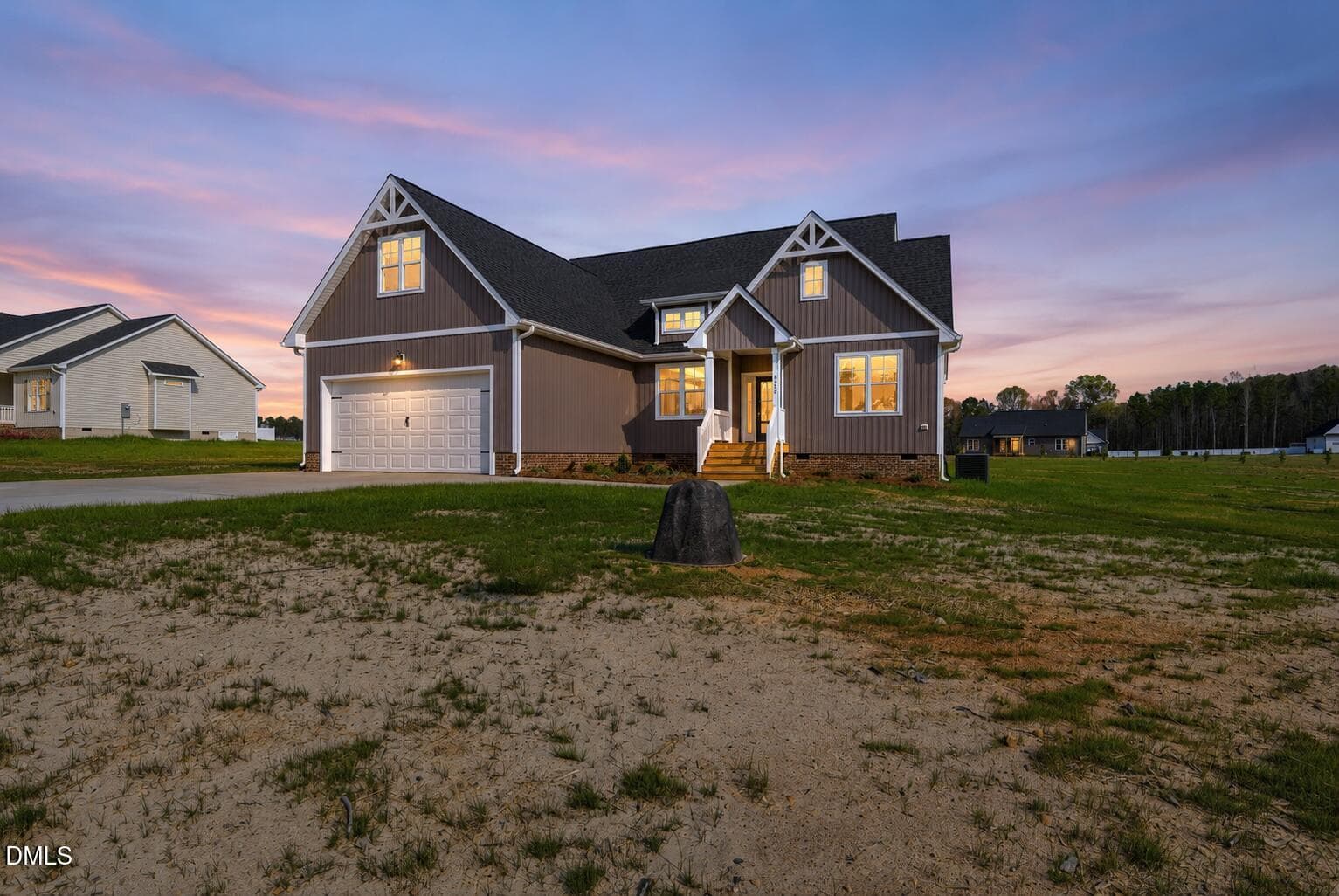 9300_VirtualTwilight_Subtle_4 - 9300 Bear Run Lane, Middlesex, NC 27557