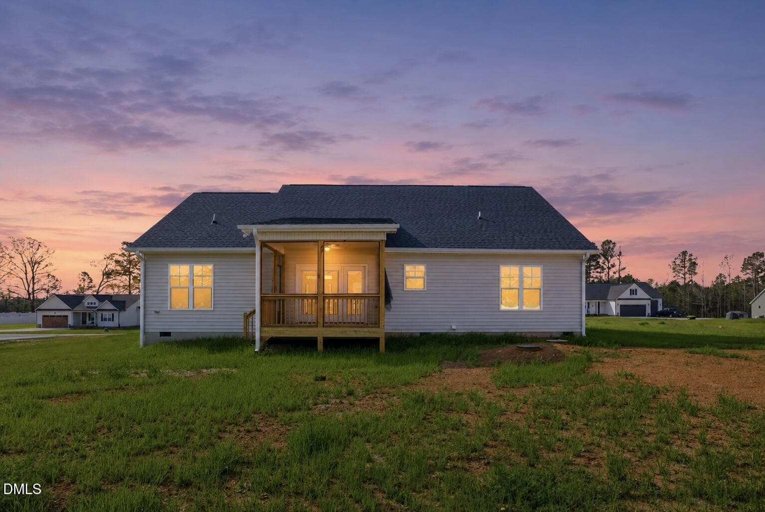 9326_VirtualTwilight_Subtle_5 - 9326 Bear Run Lane, Middlesex, NC 27557