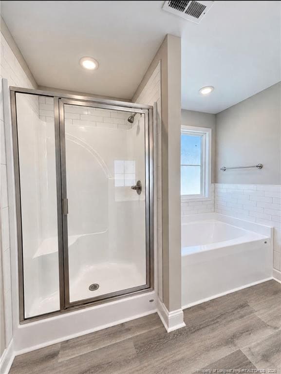 Master shower and soaking tub - 4745 Slew Drive, Hope Mills, NC 28348
