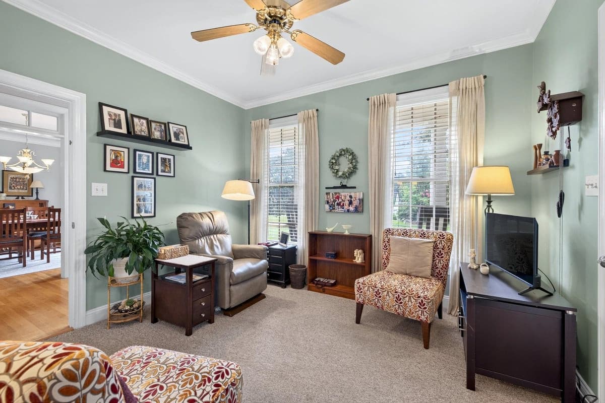 Den of apartment area - 3024 Whitehart Lane, Raleigh, NC 27606