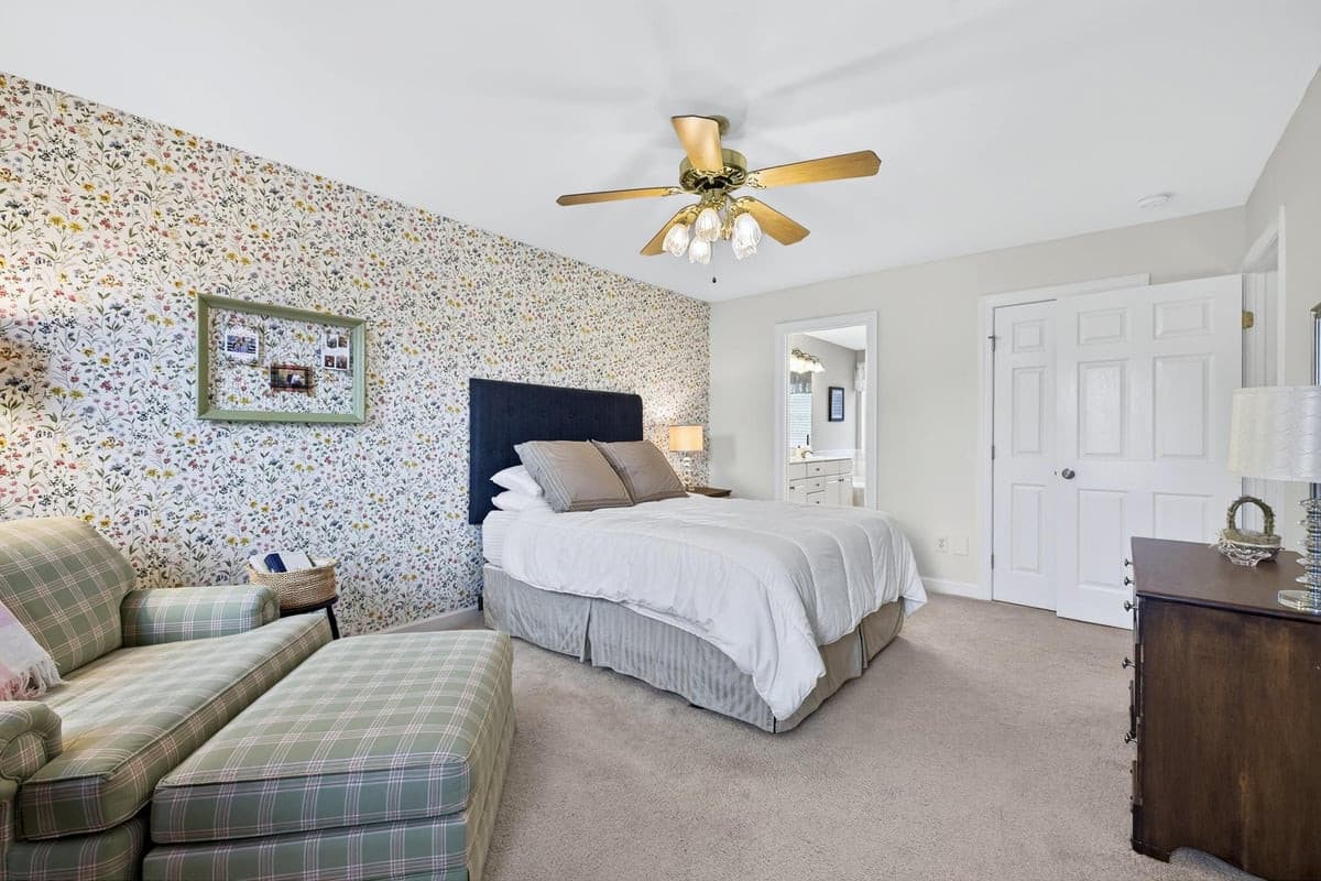 Primary Bedroom Suite - 3024 Whitehart Lane, Raleigh, NC 27606