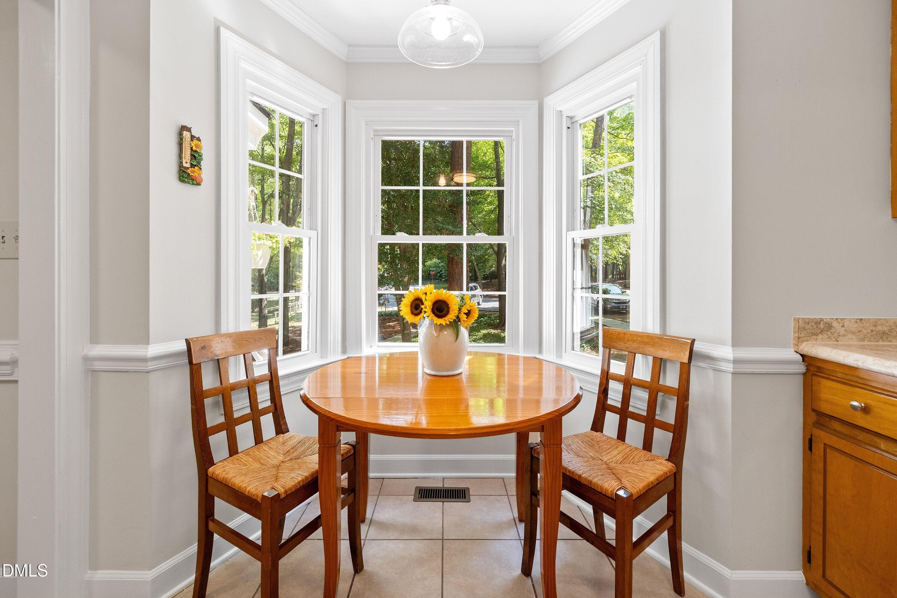 Quaint breakfast nook - 129 Hedgerow Court, Cary, NC 27513
