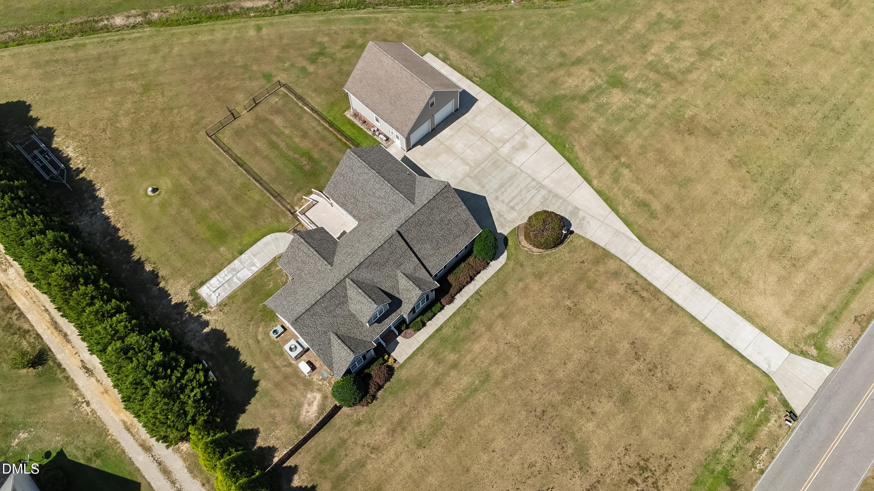 Drone-9 - 6936 Rock Ridge Sims Road, Sims, NC 27880