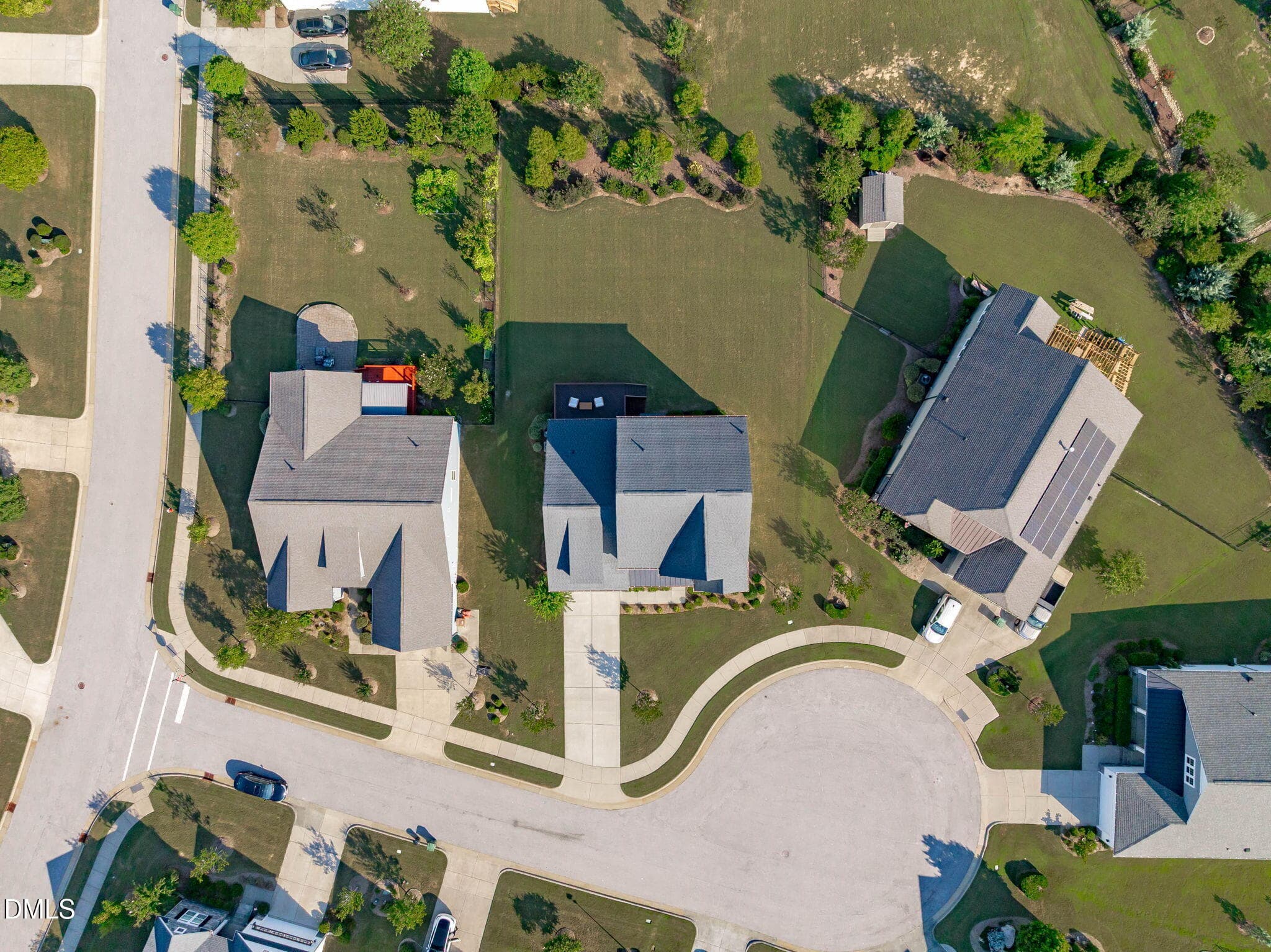 Aerial (4 of 6) - 205 Evanview Court, Apex, NC 27523