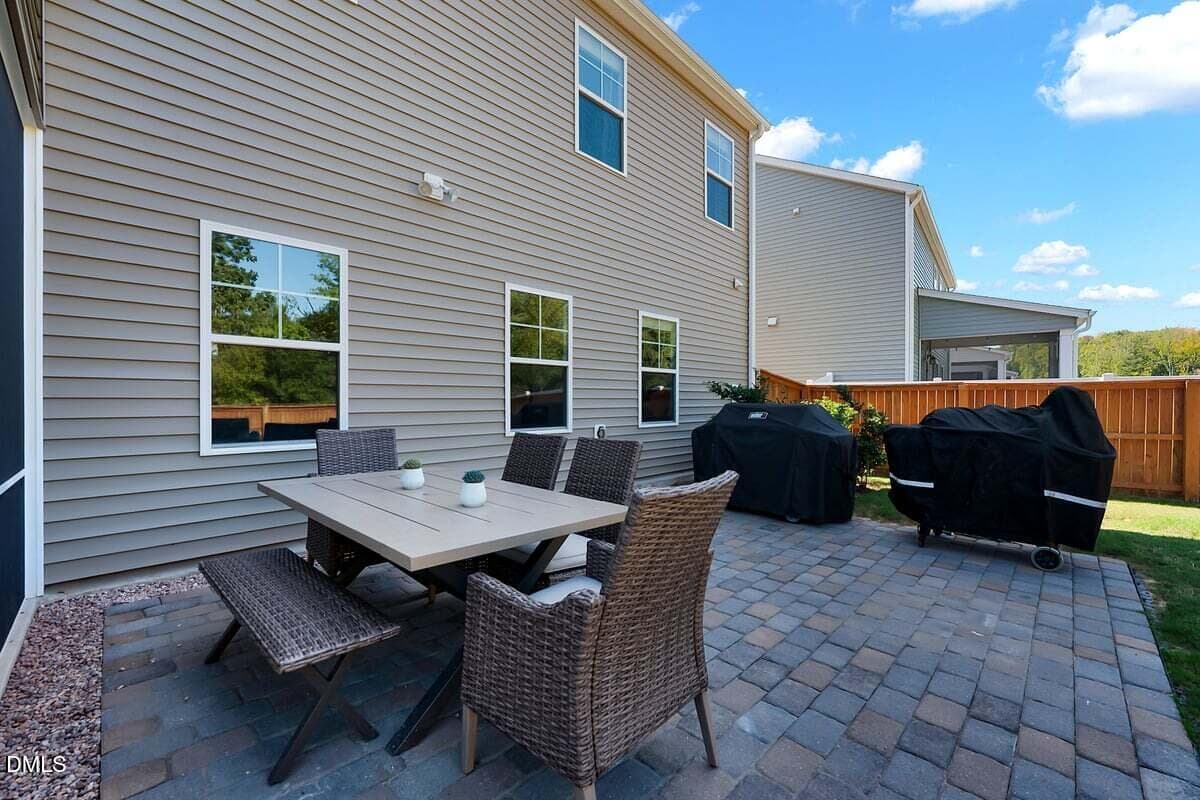 Beautiful paver patio - 285 Carolina Maple Drive, Franklinton, NC 27525