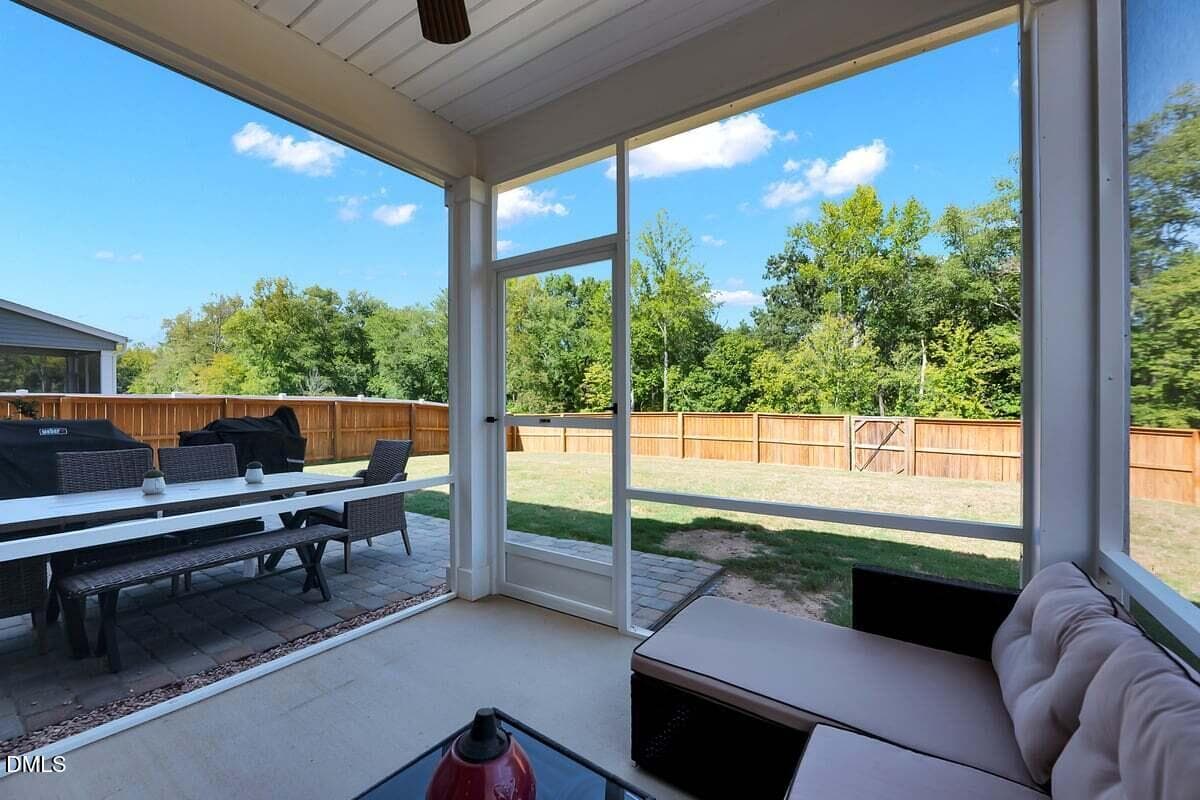 Screened back porch - 285 Carolina Maple Drive, Franklinton, NC 27525