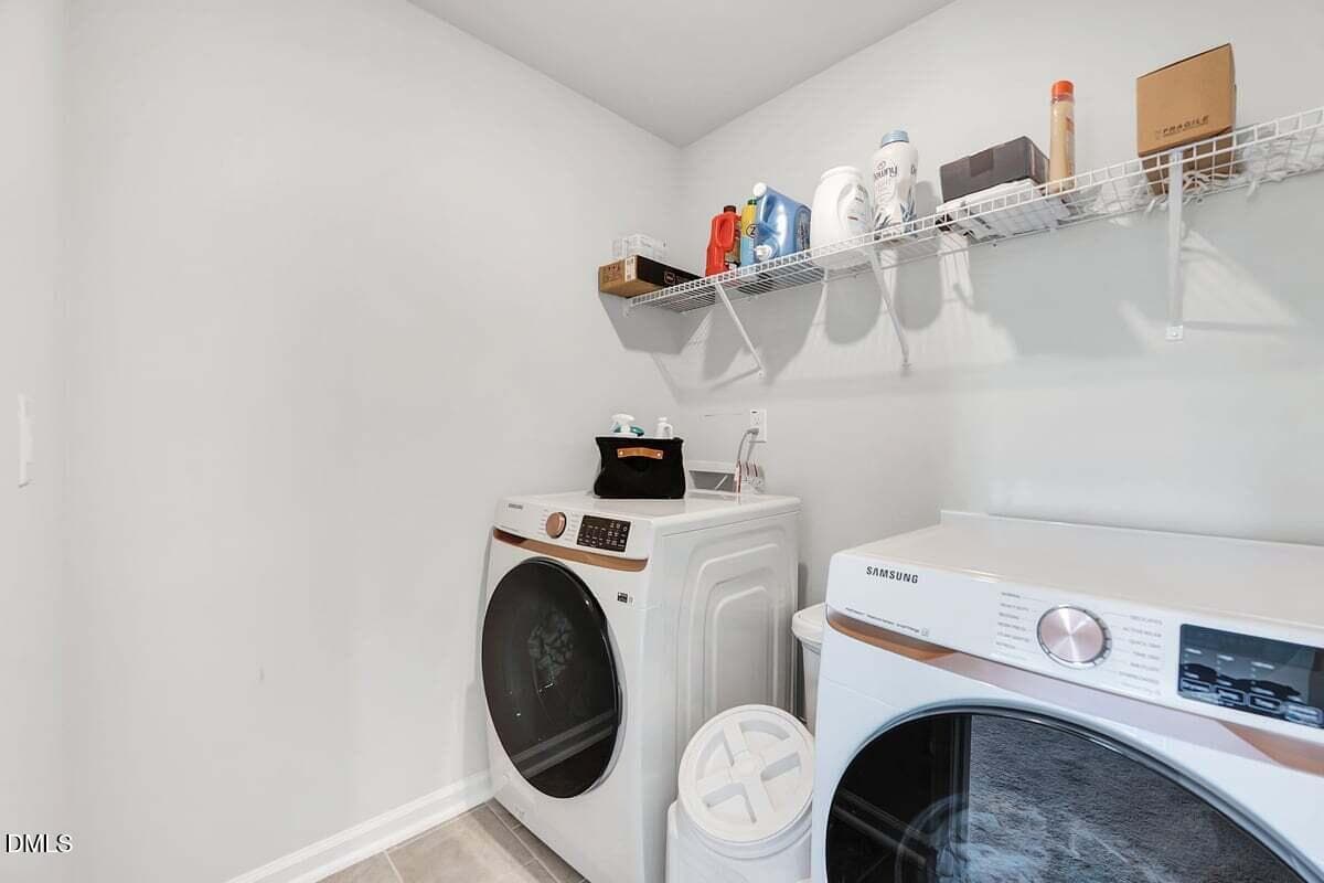 Laundry room - 285 Carolina Maple Drive, Franklinton, NC 27525