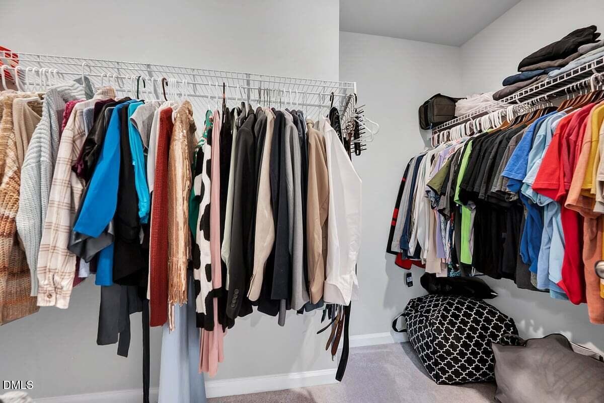 Primary Walk in Closet - 285 Carolina Maple Drive, Franklinton, NC 27525